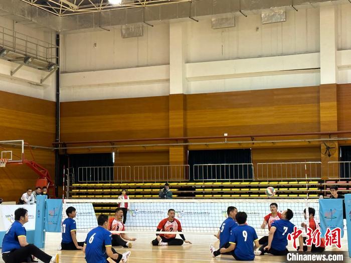 以交流促发展、培养人才的2024年全国坐式排球锦